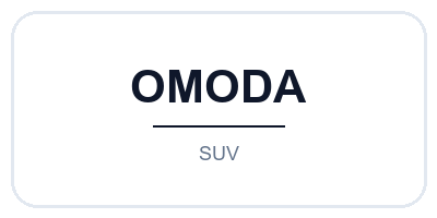 OMODA araç markası yedek parça